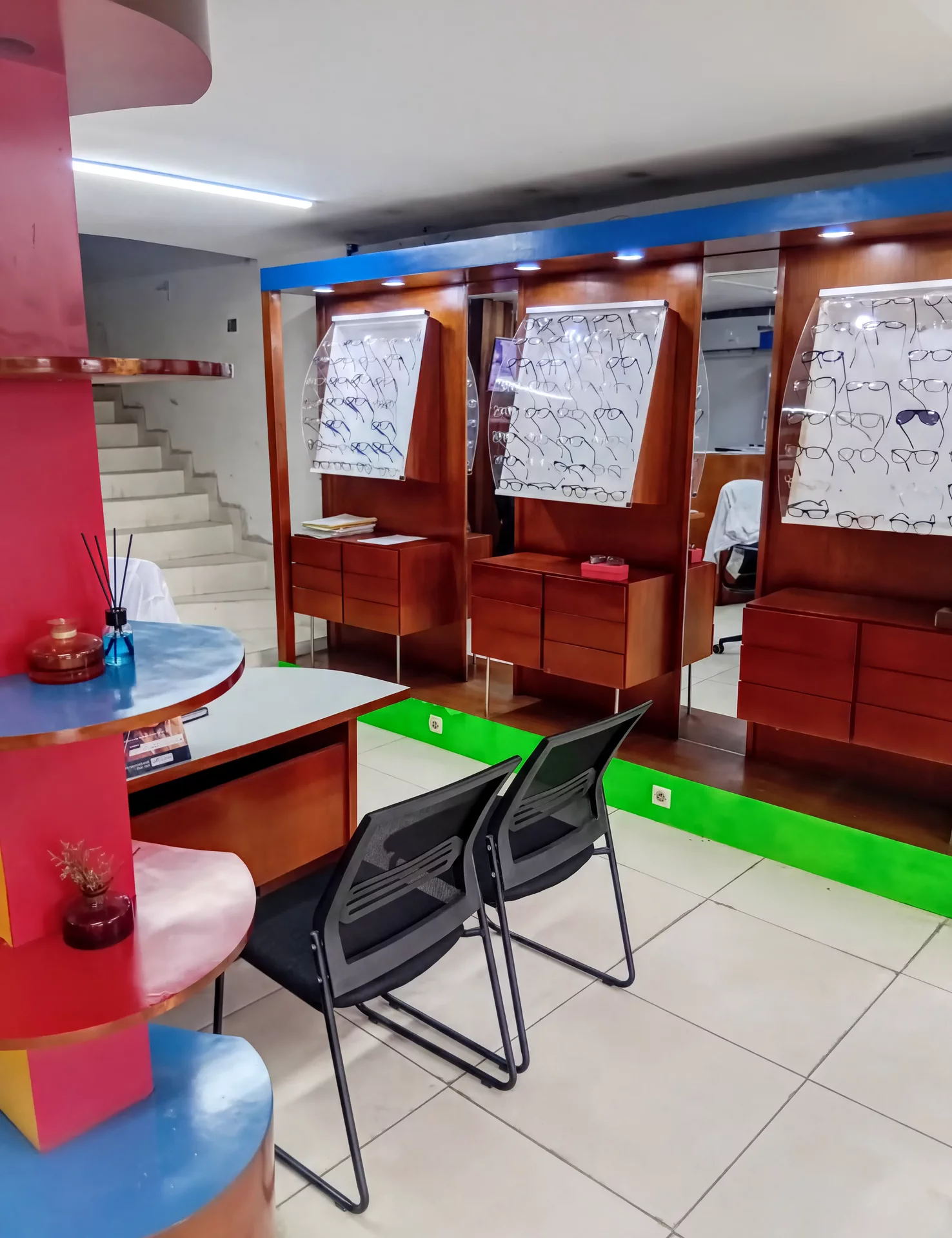 Intérieur du centre Optic Premium